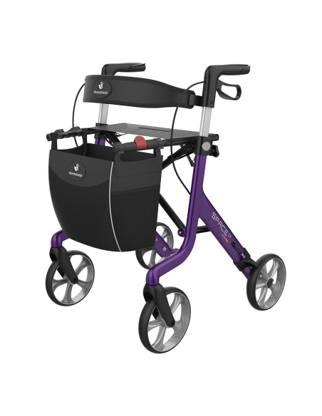 ROLLATOR SPACE CF CARBON TAILLE L 62 cm