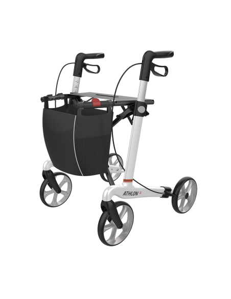 ROLLATOR ATHLON SL ROUGE CARBON TAILLE L 62 CM