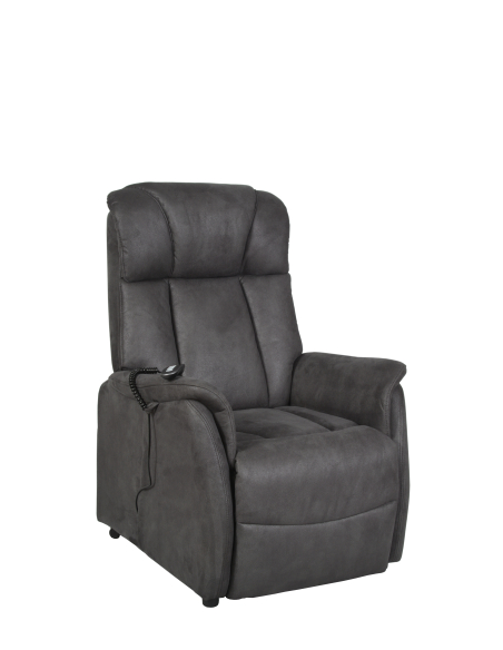 FAUTEUIL RELEVEUR CASSIS 2 MOTEURS ANTHRACITE