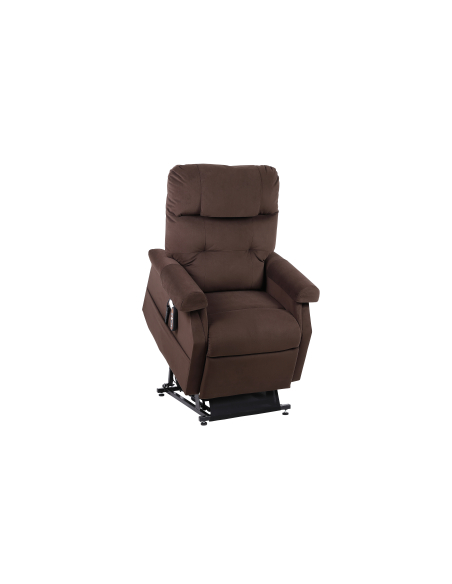 FAUTEUIL RELEVEUR CONFORT CLASSIC 1 MOTEUR CHOCOLAT