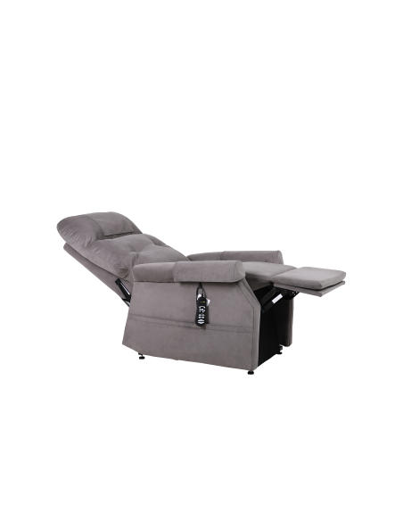 FAUTEUIL RELEVEUR CONFORT CLASSIC 1 MOTEUR GRIS CENDRE