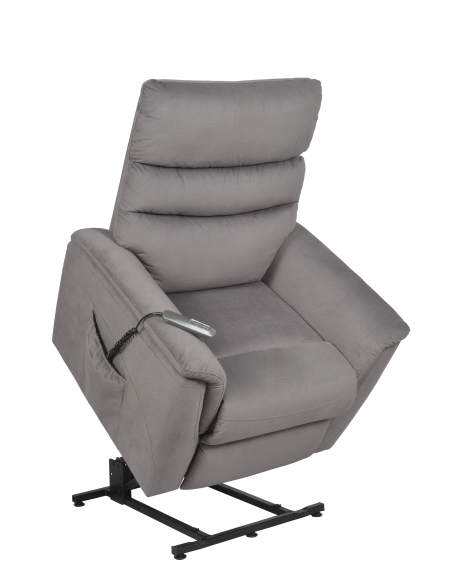 FAUTEUIL RELEVEUR MUNICH 2 MOTEURS GRIS