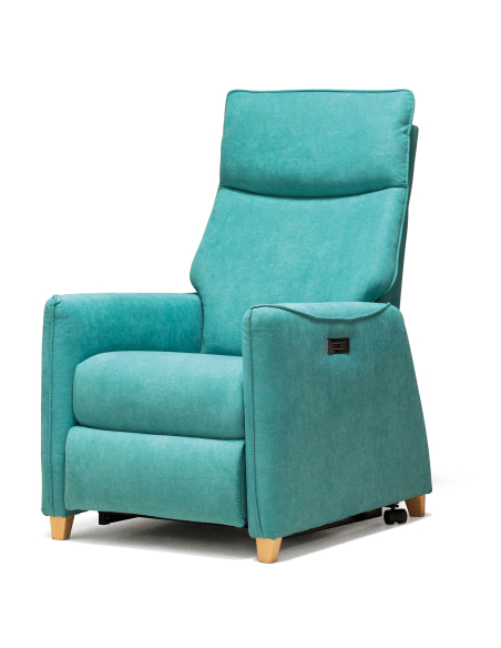 FAUTEUIL RELEVEUR BÂLE 2M BLEU NORDIQUE JOLETI