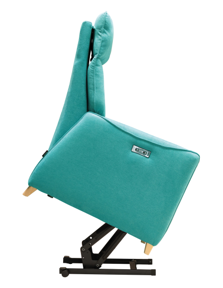 FAUTEUIL RELEVEUR BÂLE 2M BLEU NORDIQUE JOLETI
