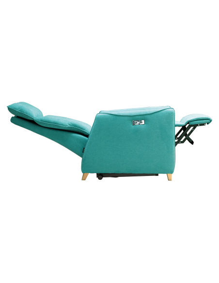 FAUTEUIL RELEVEUR BÂLE 2M BLEU NORDIQUE JOLETI