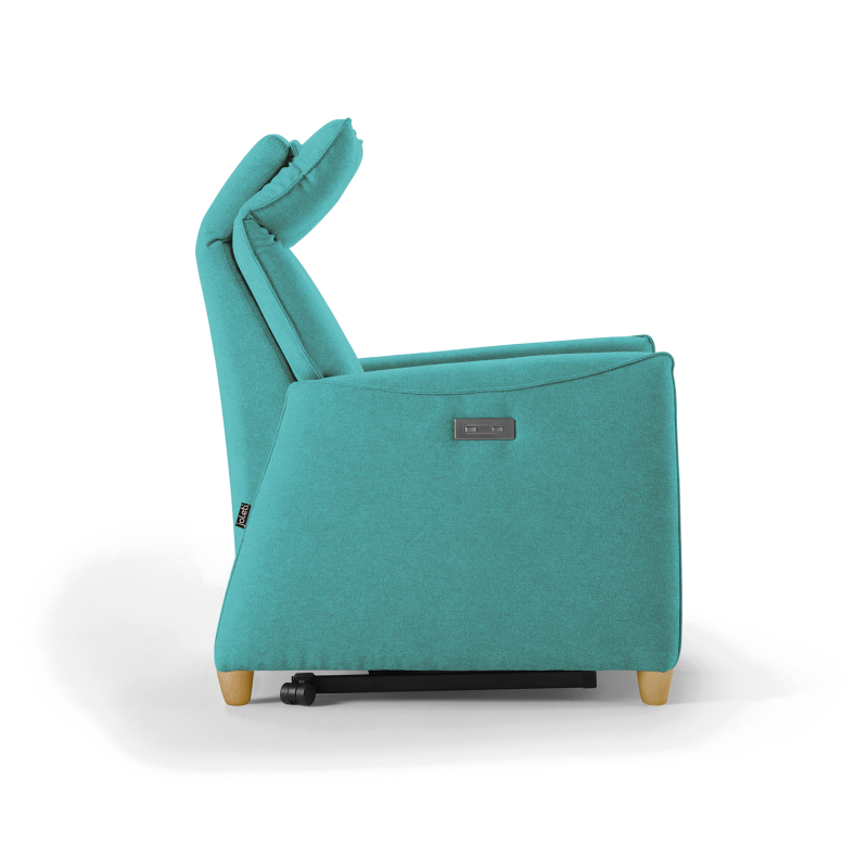 FAUTEUIL RELEVEUR BÂLE 2M BLEU...