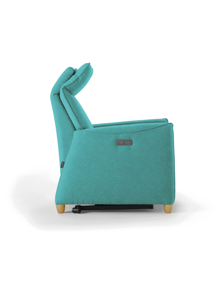 FAUTEUIL RELEVEUR BÂLE 2M BLEU NORDIQUE JOLETI
