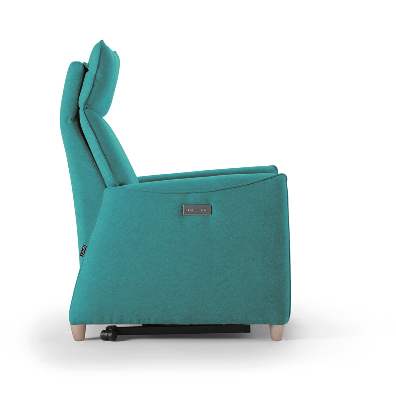 FAUTEUIL RELEVEUR BÂLE 2M BLEU...