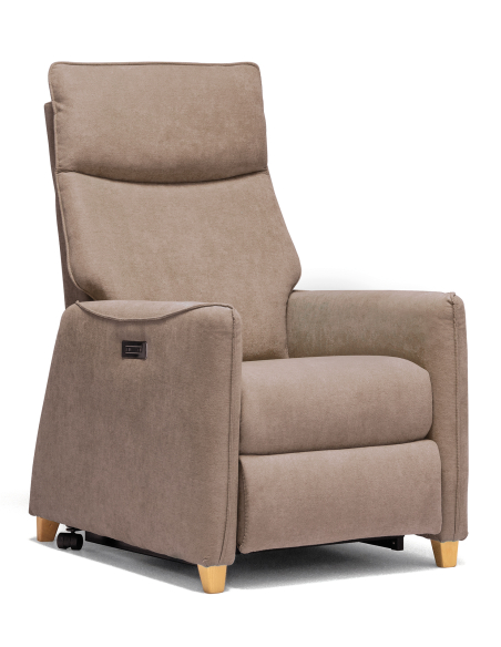 FAUTEUIL RELEVEUR BÂLE 2M TAUPE JOLETI