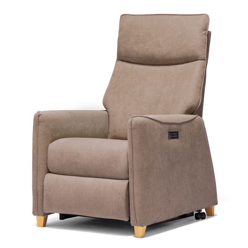 FAUTEUIL RELEVEUR BÂLE 2M TAUPE JOLETI