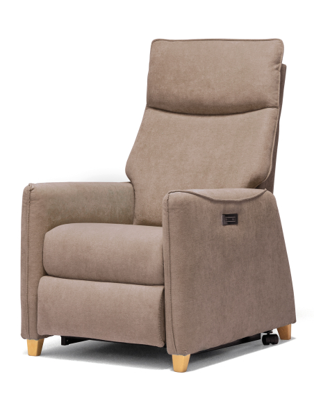 FAUTEUIL RELEVEUR BÂLE 2M TAUPE JOLETI