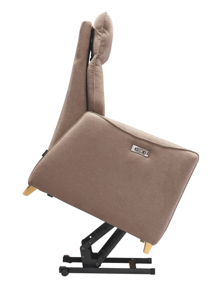 FAUTEUIL RELEVEUR BÂLE 2M TAUPE JOLETI
