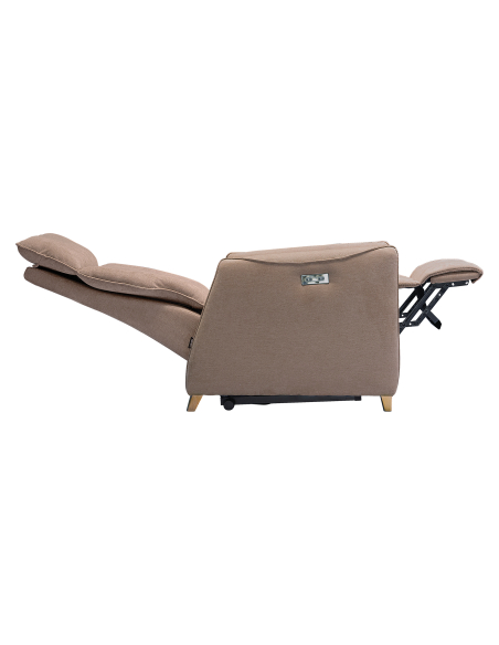 FAUTEUIL RELEVEUR BÂLE 2M TAUPE JOLETI