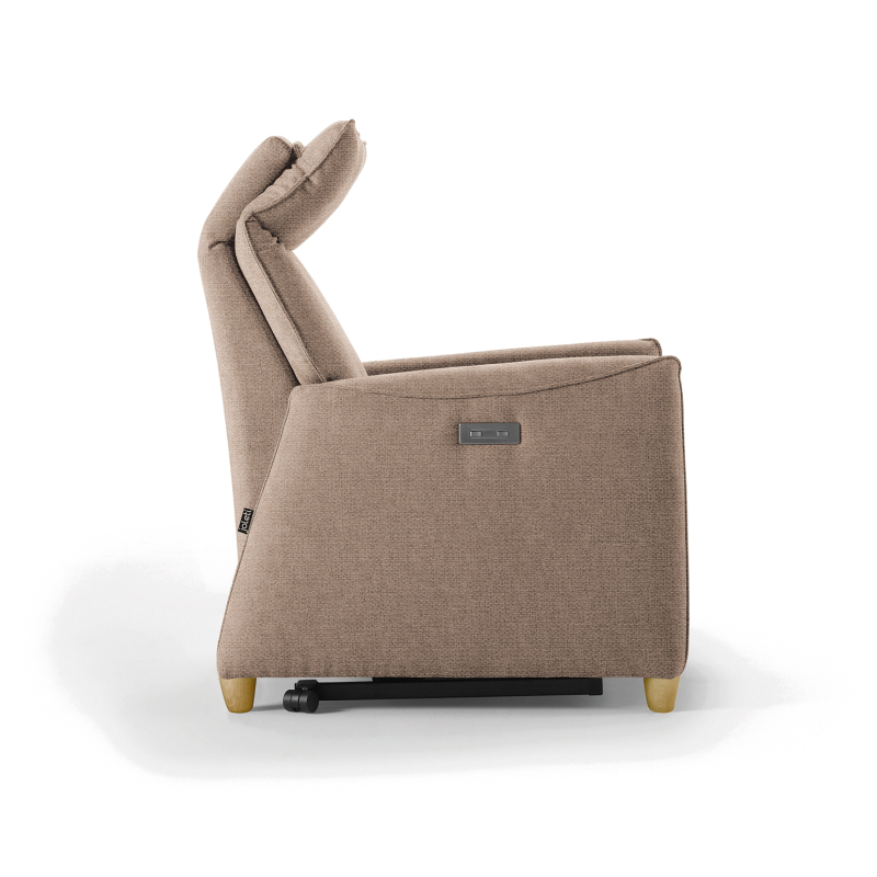 FAUTEUIL RELEVEUR BÂLE 2M TAUPE JOLETI
