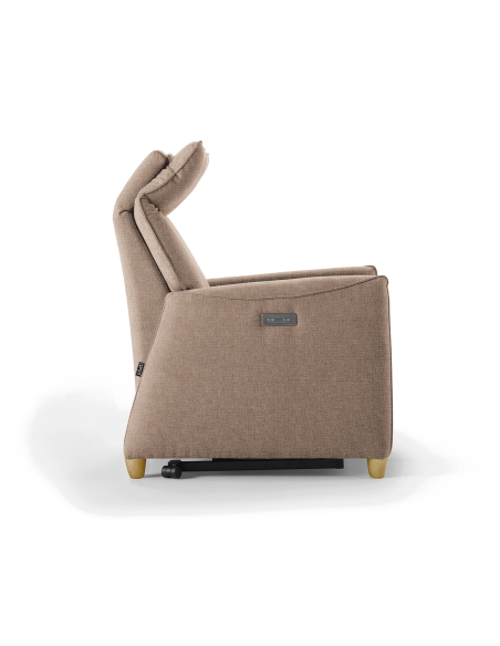 FAUTEUIL RELEVEUR BÂLE 2M TAUPE JOLETI