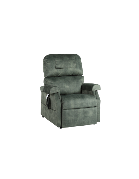 FAUTEUIL RELEVEUR CONFORT PREMIUM 2 MOTEURS VERT FORET (TC 6 BOUTONS)
