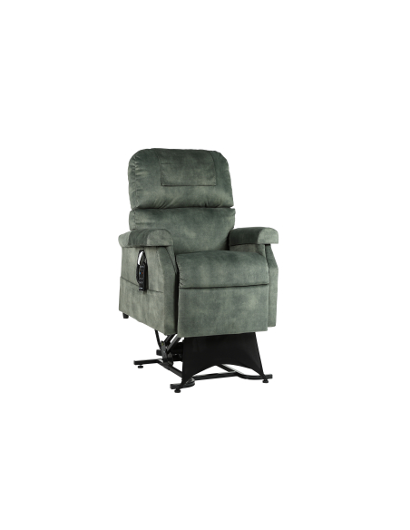 FAUTEUIL RELEVEUR CONFORT PREMIUM 2 MOTEURS VERT FORET (TC 6 BOUTONS)