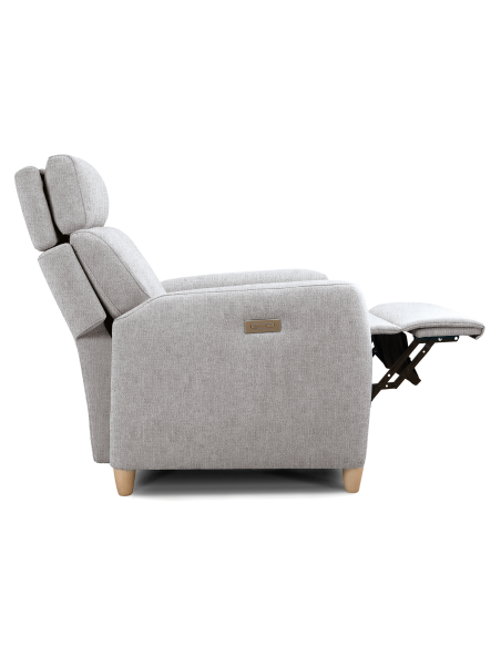 FAUTEUIL RELEVEUR ZURICH 2M GRIS CHINE JOLETI