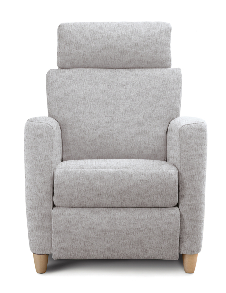 FAUTEUIL RELEVEUR ZURICH 2M GRIS CHINE JOLETI
