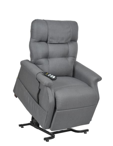 FAUTEUIL RELEVEUR CONFORT CLASSIC 2 MOTEURS TWEEDY ANTHRACITE