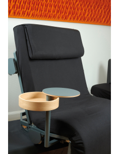 TABLE CHEVET CHENE ROTOBED