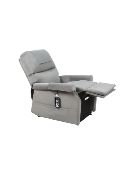 FAUTEUIL RELEVEUR CONFORT PREMIUM ZEN MAXICONFORT (2+1)MOTEURS GRIS CENDRE