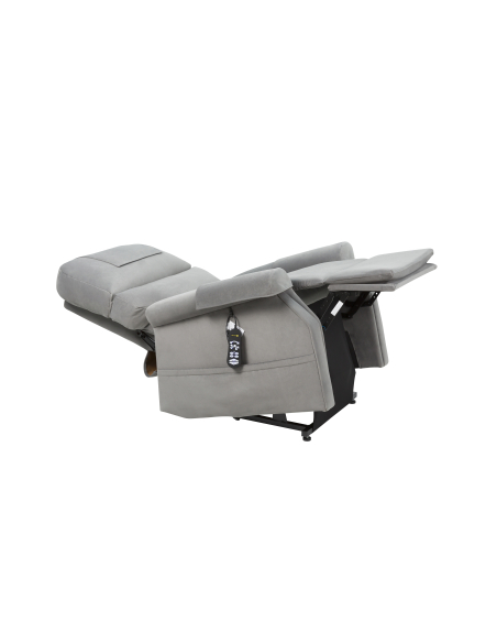 FAUTEUIL RELEVEUR CONFORT PREMIUM ZEN MAXICONFORT (2+1)MOTEURS GRIS CENDRE