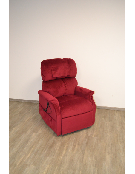 FAUTEUIL RELEVEUR CONFORT PLUS 2 MOTEURS MERLOT