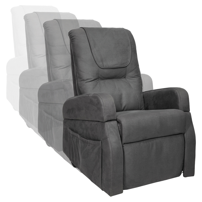 FAUTEUIL RELEVEUR MOBILE NARVIK GRIS...