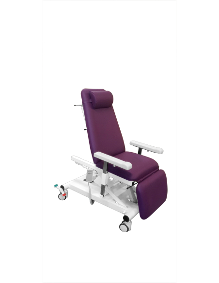 FAUTEUIL DE REPOS CERISY (BLOCAGE CENTRALISÉ DES ROULETTES)