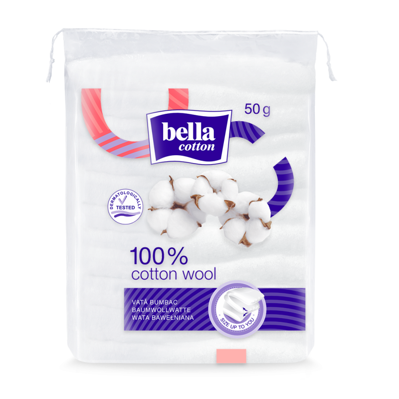 BELLA COTTON ouate coton sac 50G