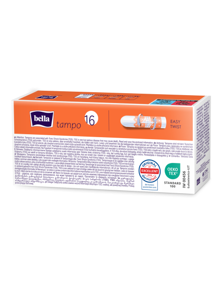 Tampons hygiéniques Bella tampo super plus a'16